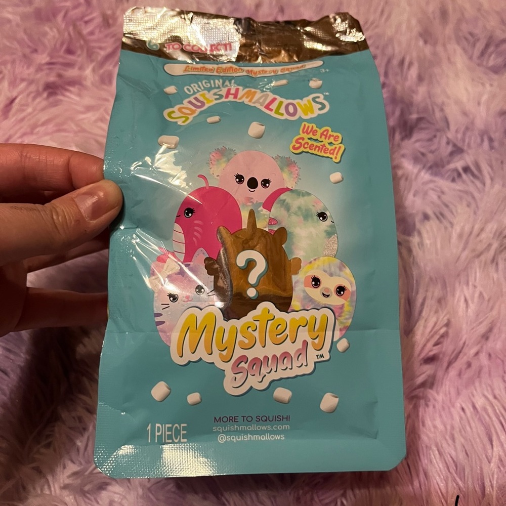 Squishmallow mystery squad scented bag limited